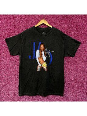 Jennifer Lopez JLO Signature Poster Dance Pop Tee M/L